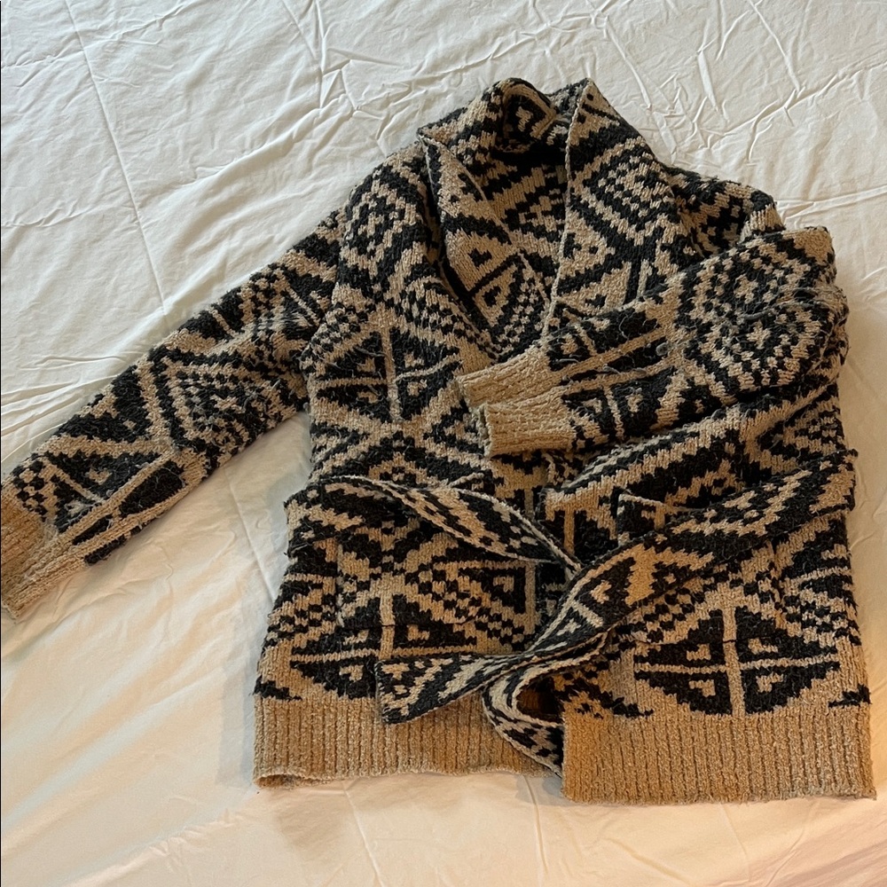 Banana Republic Heritage Intarsia Cardigan Sweater